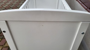 ДЕТСКАЯ КРОВАТЬ ANTONIO AMAL 2 БЕЛАЯ 90X40 ХОРОШЕЕ СОСТОЯНИЕ МАТРАС КОНИН