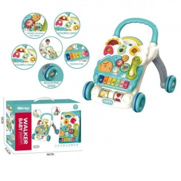 Walker Pusher Интерактивный образовательный стол красочный для детей
