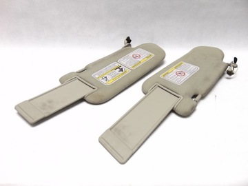 СОЛНЦЕЗАЩИТНЫЙ КОЗЫРИК INFINITI FX35 FX45 КОМПЛЕКТ ПРАВЫЙ + ЛЕВЫЙ