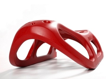 Prosperplast Little Seal красные пластиковые салазки