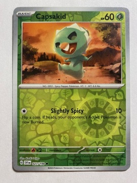 Scarlet & Violet reverse 027/198 Capsakid