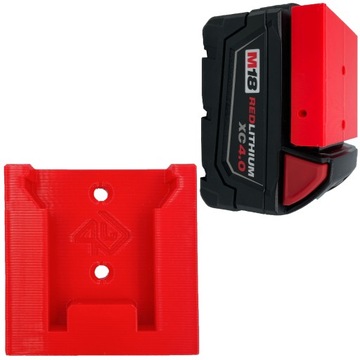 P4U Uchwyt na baterie Milwaukee M18 click