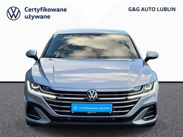 Volkswagen Arteon Fastback Facelifting 2.0 TSI 190KM 2021 Volkswagen Arteon R-Line 2.0 TSI 190 KM DSG DCC ACC LED Kamery 360 VAT Mar, zdjęcie 7