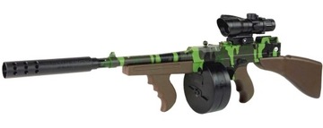 Снайперская винтовка Снайперская винтовка ПИСТОЛЕТ АВТОМАТИЧЕСКИЙ для гелевых BBs Прицел Глушитель