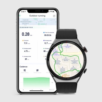 МУЖСКИЕ СМАРТ-ЧАСЫ NFC МЕНЮ ИНДУКЦИИ ВЫЗОВА PL 2 РЕМЕШКА RNCE99 SPORT