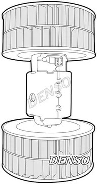 Wentylator wnętrza dmuchawa DENSO DEA17002 MERCED.