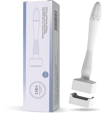 РЕГУЛИРУЕМАЯ ШТАМПА С 140 МИКРОНАМИ ДЛЯ ВОЛОС, РОСТА БОРОДЫ, ЛИЦА