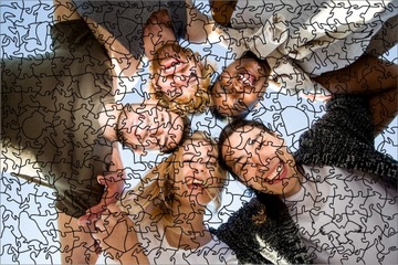 Puzzle EKO z Drewna z Personalizacją Puzzle z twoim zdjęciem Foto XL
