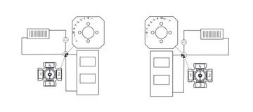ZAWÓR 4 DROGOWY 2 CALE + SIŁOWNIK AFRISO ARM 343