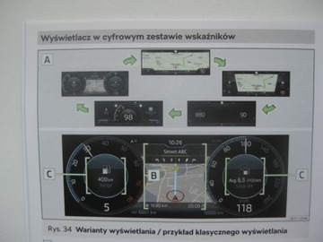 SKODA KAROQ 2017-2021 Руководство пользователя на польском языке, оригинальный цвет, 11/2017