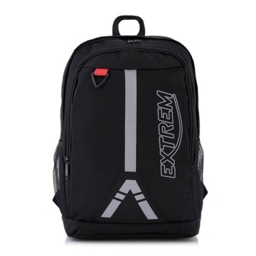 Lekki Plecak do Pracy Męski Czarny Sportowy Bag Street Z70