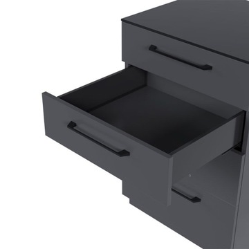 SZUFLADA ŚREDNIA REJS ULTRA BOX GRAFIT L400 H118