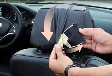 ПОДГОЛОВНИК-ПОДУШКА ДЛЯ ГОЛОВЫ, ШЕИ, СПИНКИ ВОДИТЕЛЯ АВТОМОБИЛЯ