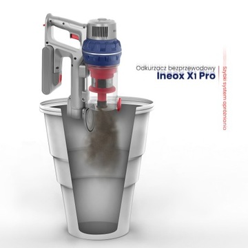 Беспроводной беспроводной пылесос Ineox X1 Pro