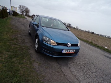 Volkswagen Golf VII Hatchback 3d 1.6 TDI-CR DPF 105KM 2013 VOLKSWAGEN GOLF VII 1.6 TDI Z NIEMIEC ZAREJESTROWANY, zdjęcie 1