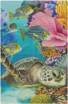 Rafa Koralowa Żółw Morski Puzzle 1000 SZT