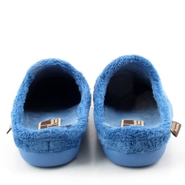 MANITU 320105-51 niebieskie pantofle KAMELEON R 38
