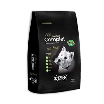 Canun Canun Complet 4kg karma dla psa dla małych ras typu york, yorkshire,