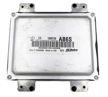 STEROWNIK OPEL ZAFIRA 1.4 12669136 AB6S 12668866