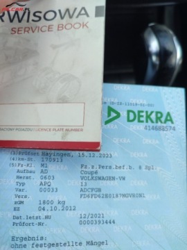 Volkswagen Scirocco III Coupe 2.0 TDI-CR DPF 170KM 2012 Volkswagen Scirocco GWARANCJA DSG 170PS Zarejestrowany Udok. przebieg Mozl, zdjęcie 7