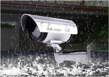 ATRAPA KAMERY WEWNĘTRZNEJ ZEWNĘTRZNEJ MONITORING NOC KAMERA DIODA