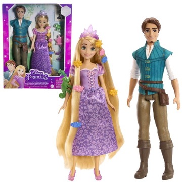Disney Princess Zestaw 2 lalek lalka Roszpunka i Flynn Rider HLW39