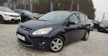 Ford C-MAX II Minivan 1.0 EcoBoost 125KM 2013 Ford C-MAX 1.0i 125kM Klima Navi Tempomat Czujniki Bluetooth Hak Pelen Ser, zdjęcie 9