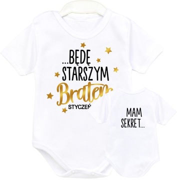 Body MAM SEKRET BĘDĘ STARSZYM BRATEM r. 98