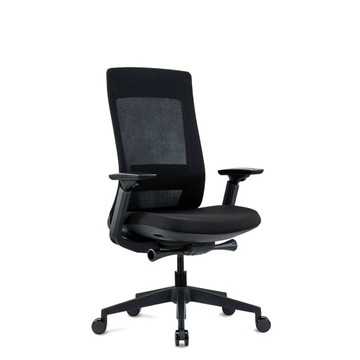 Ergonomiczny fotel biurowy siatka lędźwie design