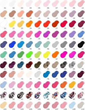 Лак для ногтей VIPERA Polka 069 с серебряными блестками 5,5 мл