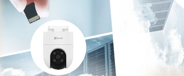 KAMERA H8C FullHD EZVIZ KAMERA ZEWNĘTRZNA Kamera Wi-Fi Obrotowa