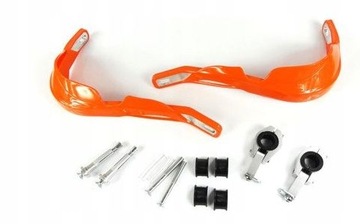 Handbary ALUMINIOWE osłony rąk na enduro cross KTM