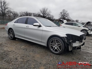Mercedes Klasa S W222 2017 Mercedes-Benz Klasa S 550_4MATIC_4x4_4.6 L_449 km_2017r 4.6 Benzyna 449KM, zdjęcie 1
