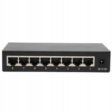 8 portów przełącznik Gigabit Ethernet TBCS5008E