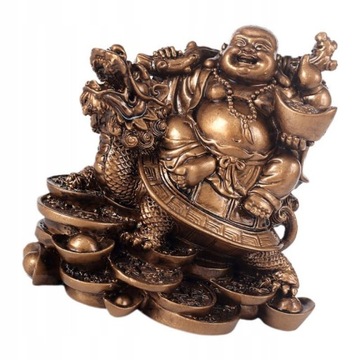 5-calowy Feng Shui Śmiejący się Budda w interesach