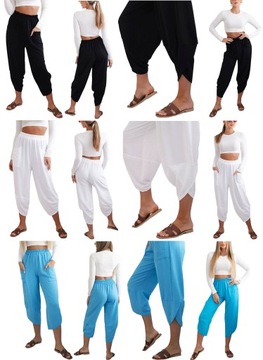 БРЮКИ ALLADIN TULIPS С КАРМАНАМИ ШИРОКИЕ БРЮКИ SALAR PUMPY BAGGY S