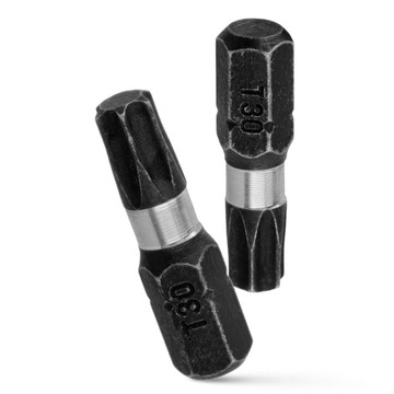 Ударная бита Ударная бита TX30 25 мм | Ударная бита для отвертки 2 шт.