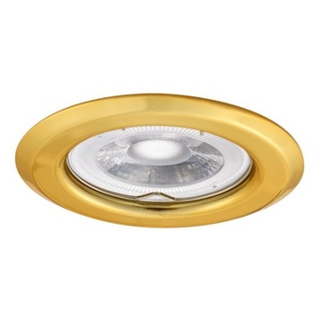 37154 Złote oczko sufitowe stałe Gu10 KANLUX CT-2114-G ARGUS II Kanlux