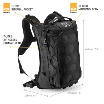 Plecak KRIEGA TRAIL 18 ORANGE
