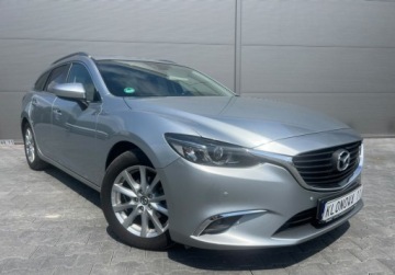 Mazda 6 III Kombi Facelifting 2.2 SKYACTIV-D I-ELOOP 150KM 2016 Mazda 6 Bezwypadekserwis1wlasciciel 2.2 Diesel 150KM, zdjęcie 7