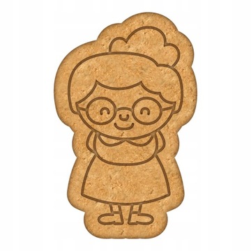 FOREMKA Wykrawacz do Pierników i Ciastek na DZIEŃ BABCI I DZIADKA BABCIA