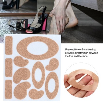 Podkadki samoprzylepne Przeciwzużyciowe naklejki na pięty Naklejki do VZ