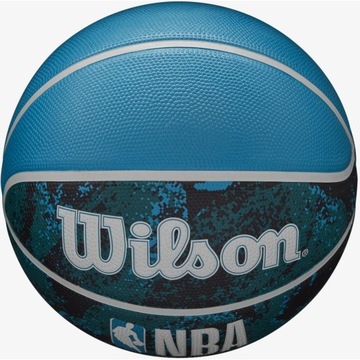 PIŁKA DO KOSZYKÓWKI WILSON NBA DRV PLUS VIBE WZ3012602XB7 R.7 czarno niebie
