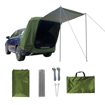 Outdoor Car Trunk Tent Camping Picnic Car Rear