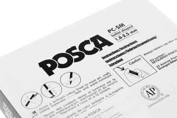НАБОР POSCA 6 ЦВЕТ. МАРКЕРЫ СДЕЛАНО В ЯПОНИИ ПАСТЕЛЬ