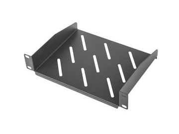 PÓŁKA DO SZAF RACK 10''1U 254X180mm LANBERG CZARNA