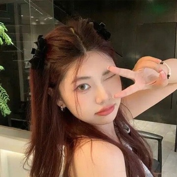 Para Black Velvet Bow Trąbka Side Bangs Spinka do włosów