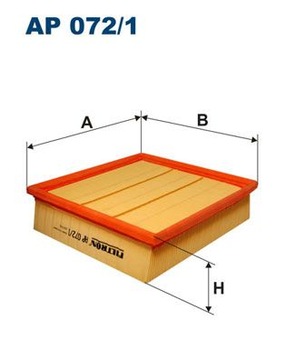 2× FILTRON FILTR VZDUCHU