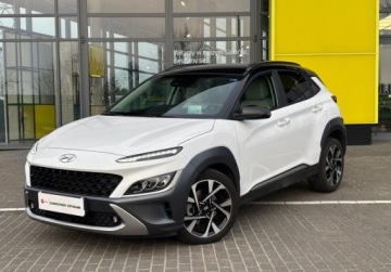 Hyundai Kona I Crossover Facelifting 1.6 T-GDI 198KM 2021 Hyundai Kona 1.6 T-GDI 198KM 7DCT AWD Premium Pakiet Leather LED SalonPL S, zdjęcie 2