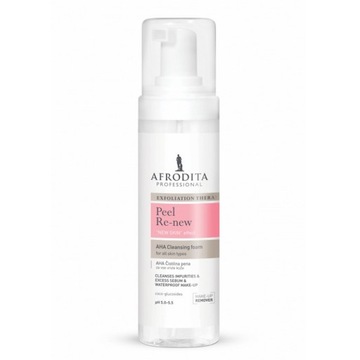 Afrodita pianka oczyszczająca z kwasami AHA 200ml